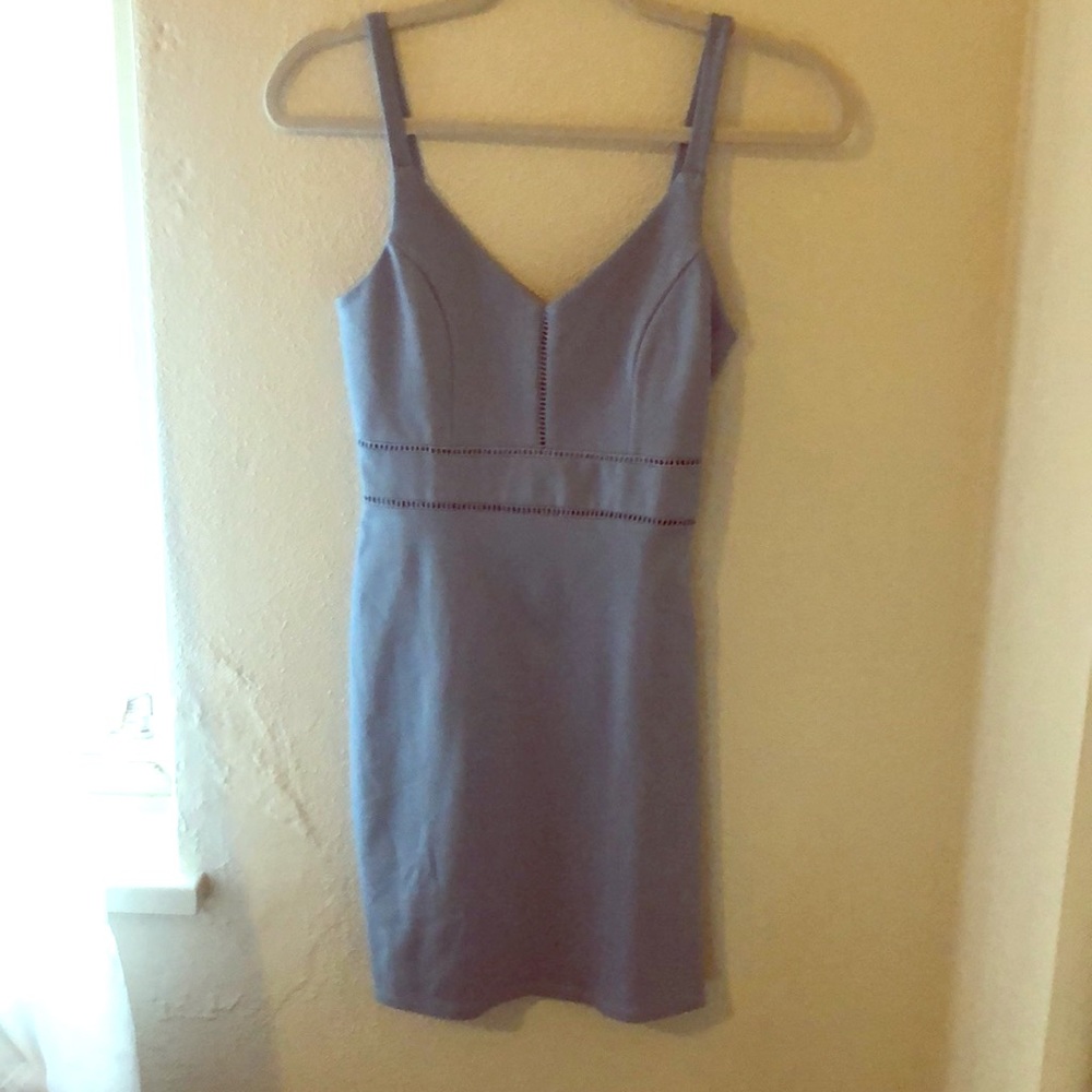 Fashion Nova Blue Mini Dress